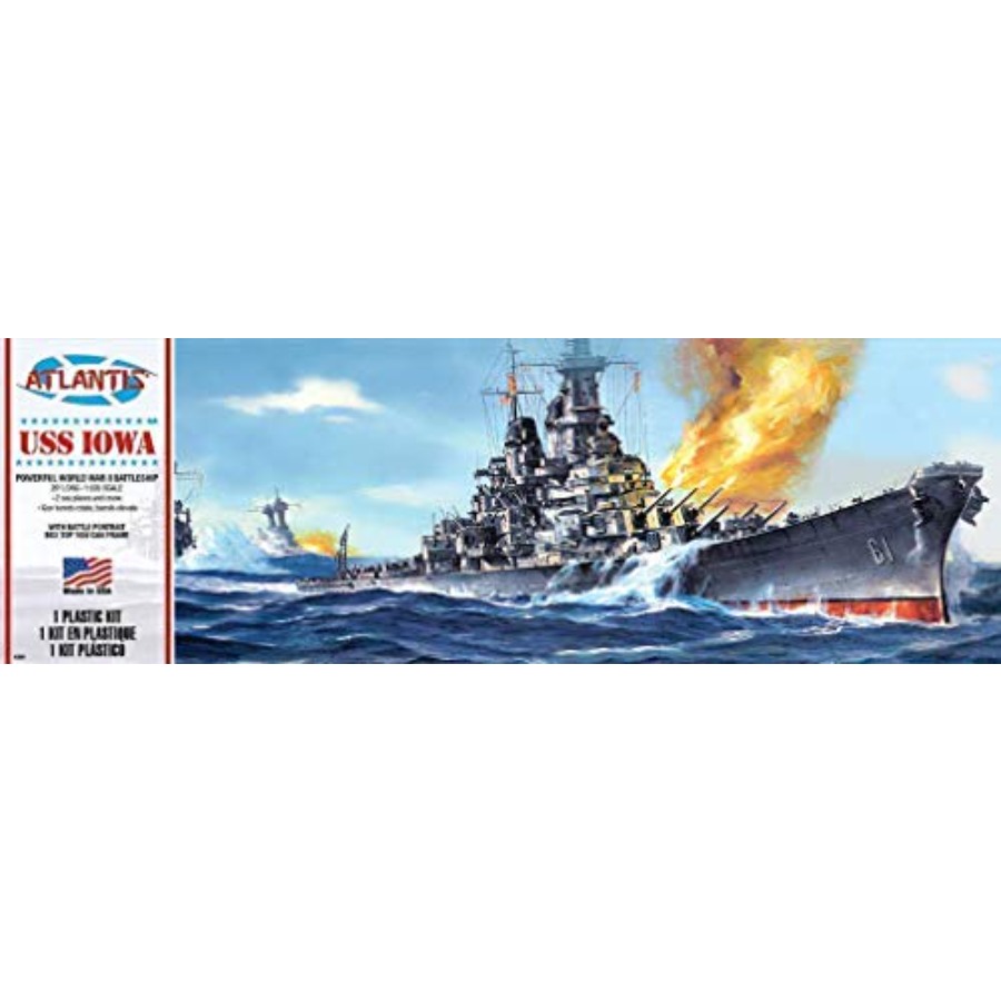 Model Kit Uss Iowa - Plastikmodellbausatz USS Iowa