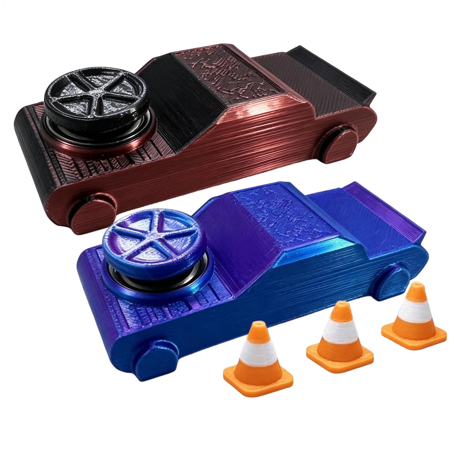 Model Kit Cars - Mini-Taschen-Drift-Auto Fidget-Spielzeug Desktop-Rennbahn-Set Rotierender Gyro Büro-Stressabbau-Geschenk