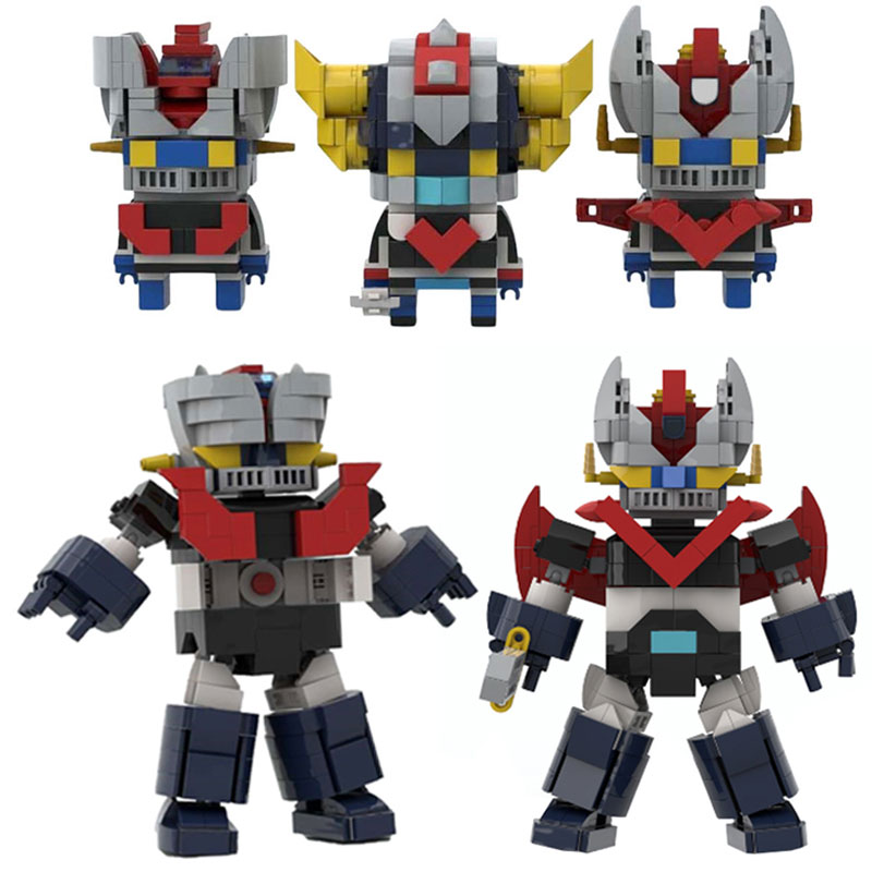 Model Kit Mazinger - Moc Anime Figuren Mazingered Z Goldorak