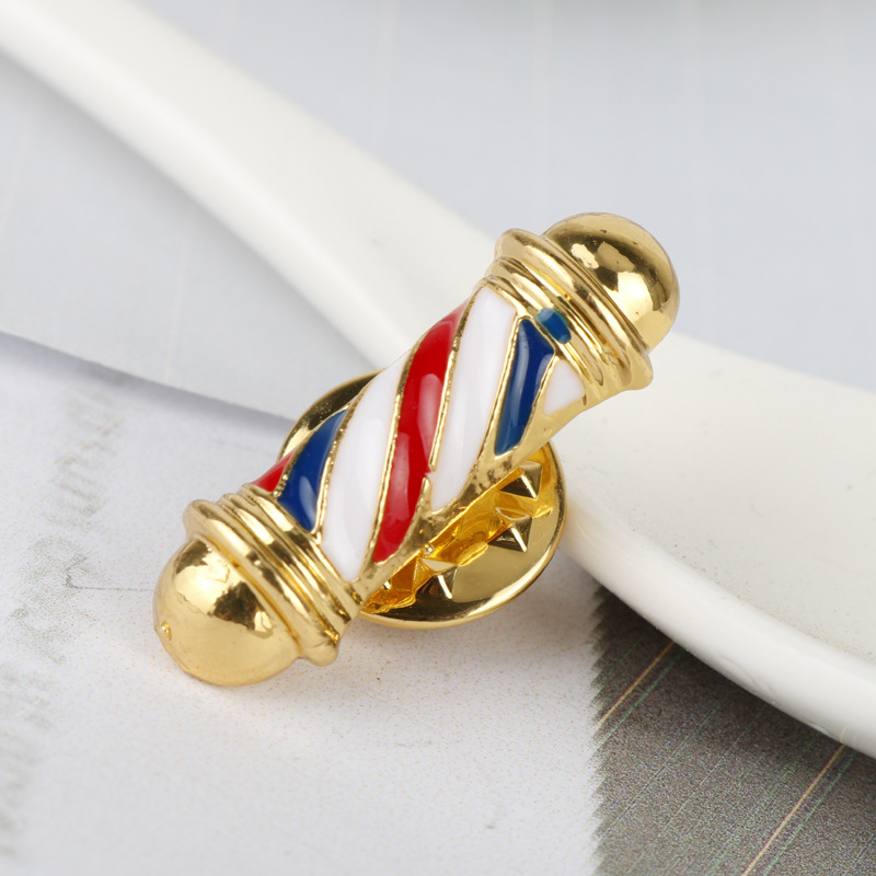 Model Kit Clipper - Klassische Abzeichen Brosche Pin Barber Shop