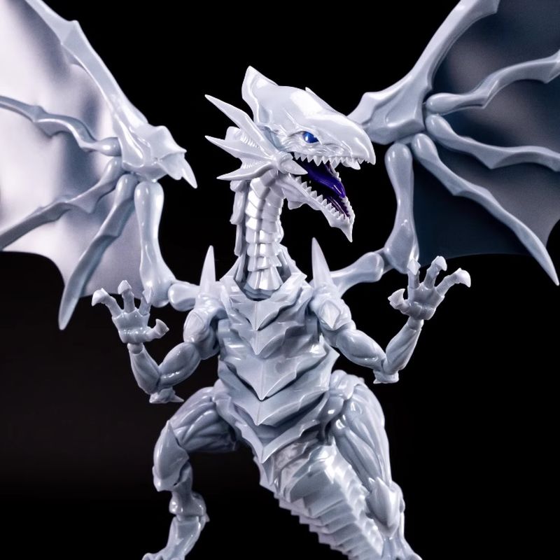 Model Kit Yugioh Bandai - Neues Yu-Gi-Oh Blauäugiger Weißer Drache Modell