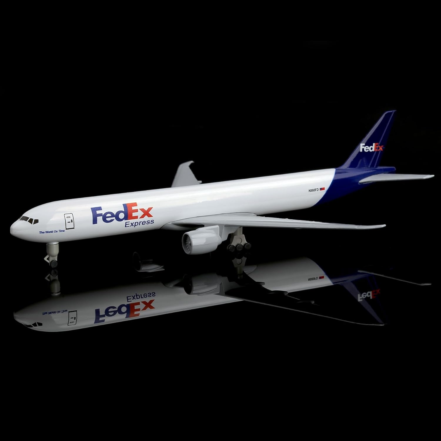 Model Kit Plane - 20 cm Fedex B777 Flugzeugmodell-Bausatz im