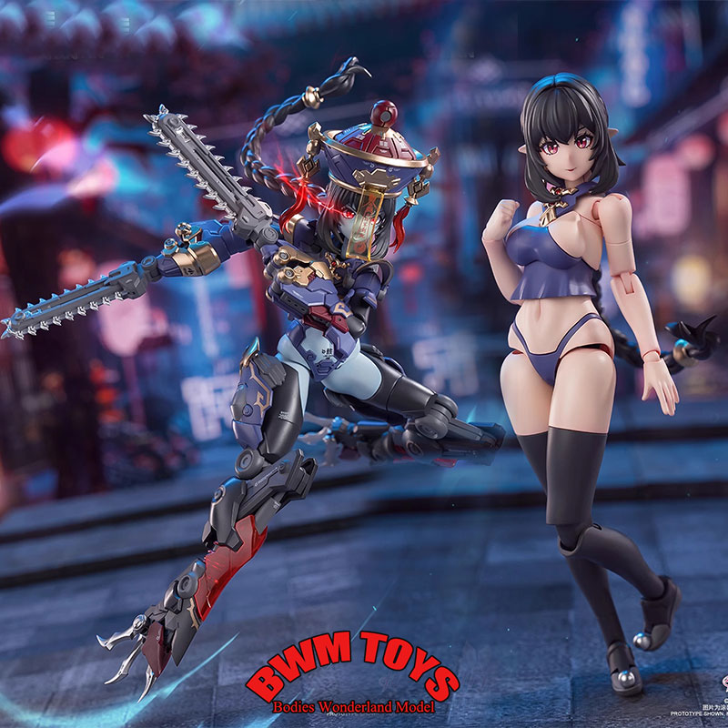 Model Kit Zombie Girl - Auf Lager Hämoxian MODELL KIT 1/12