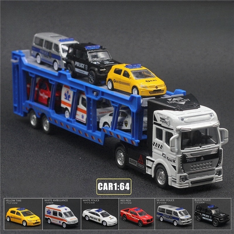 Model Kit Cars - Ein zweilagiges Transportfahrzeug aus Legierung mit
