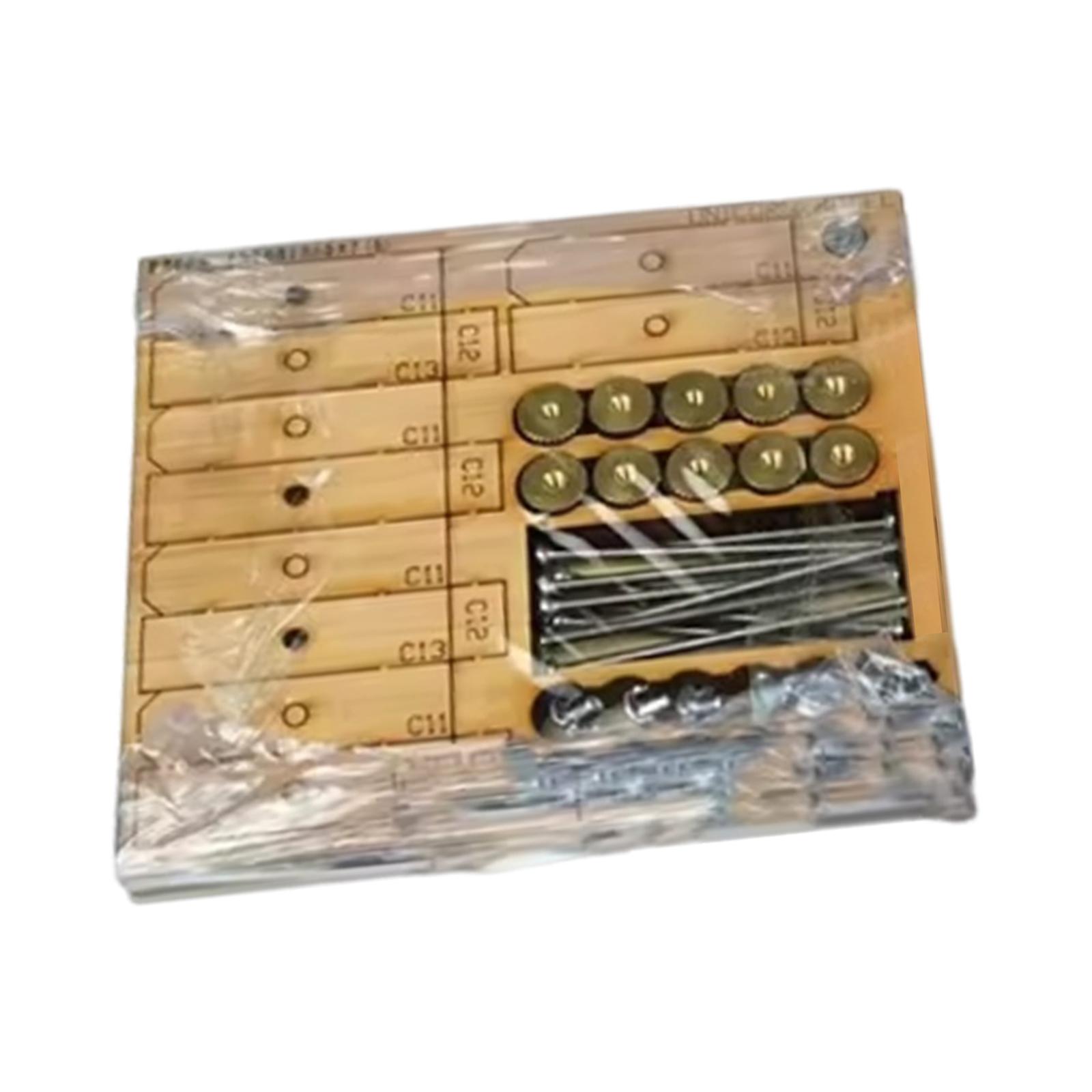Model Kit Ship - Schiffsmodell-Rumpfplankungsklammern Praktische Holzschraubklammern Rumpfbefestigungsclips Langarm-Bastelwerkzeuge Selbstmontage-Set