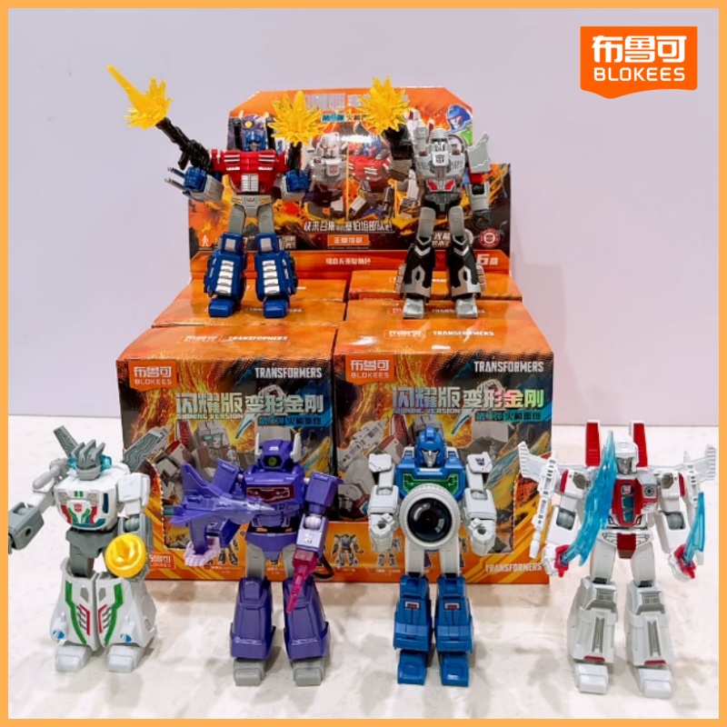 Model Kit Transformers Blokees - Neue Blokees Transformation Shining Version 4,