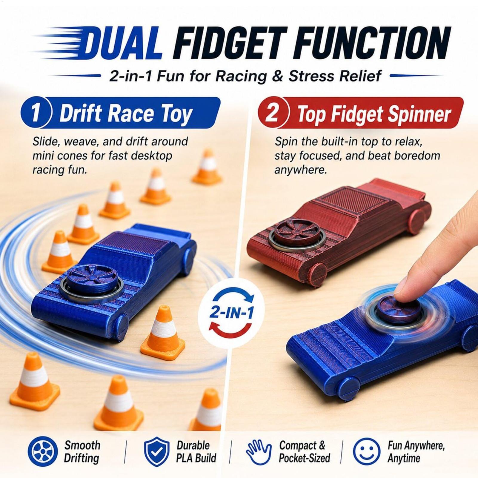 Mini-Taschen-Drift-Auto Fidget – Model Kit Cars Bewertung und Preis
