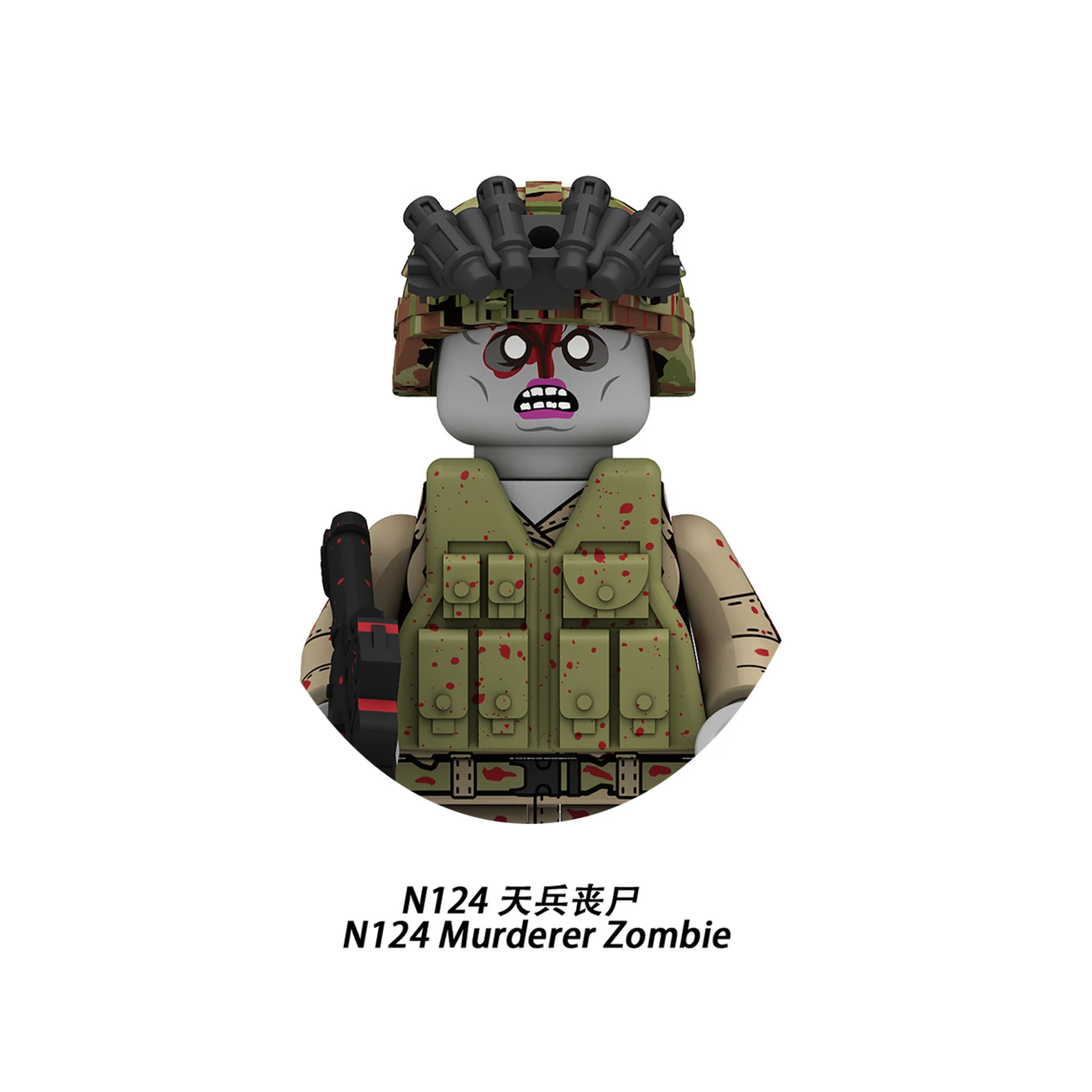 Moc Halloween Serie Figur Zomb – Model Kit Zombie Girl Bewertung und Preis