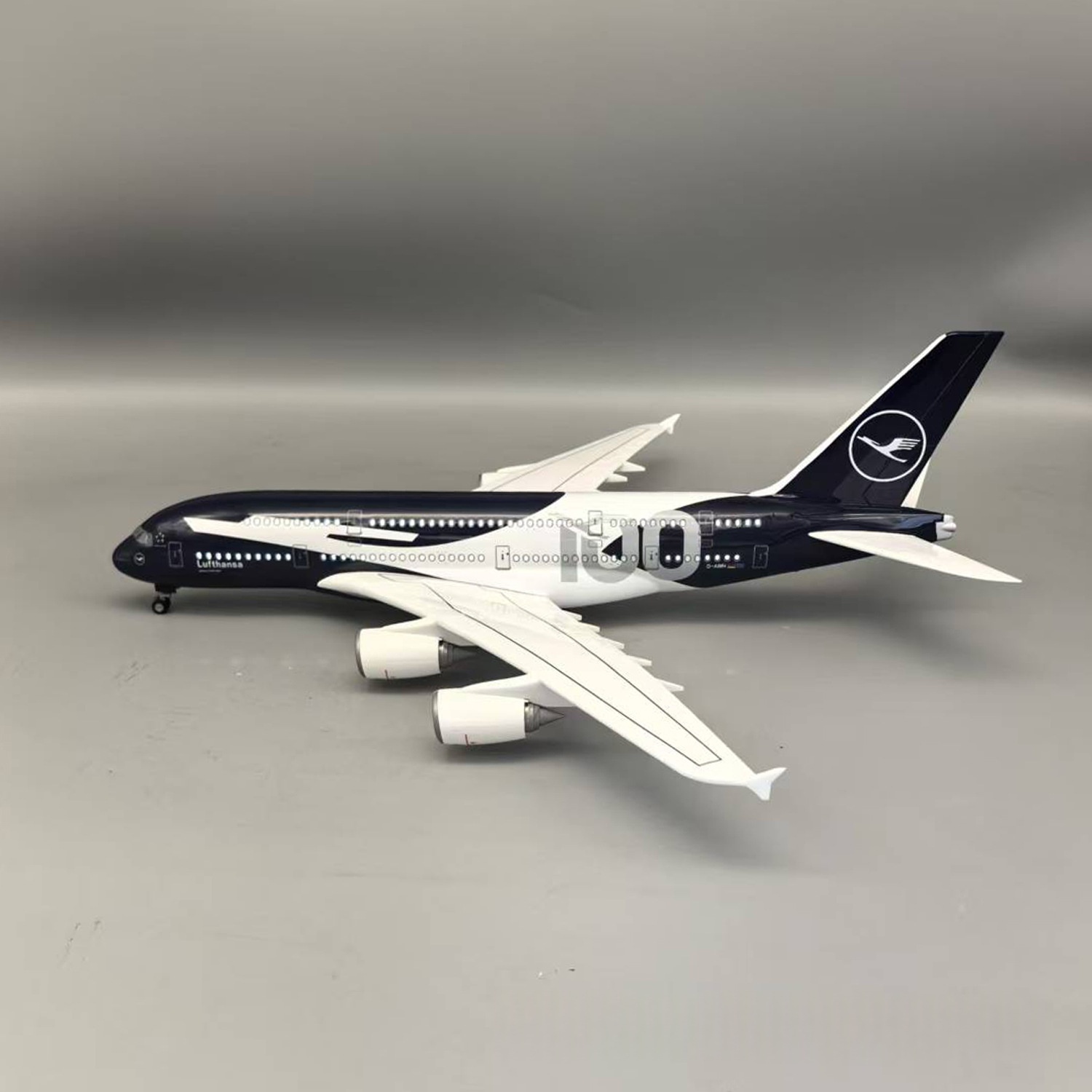 Neues 45cm Lufthansa A380 100  – Model Kit Plane Bewertung und Preis