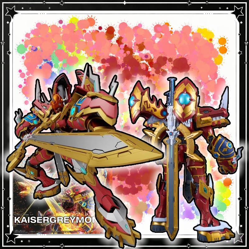 【Auf Lager】Bandai Figure-rise  – Model Kit Kaisergreymon Bewertung und Preis