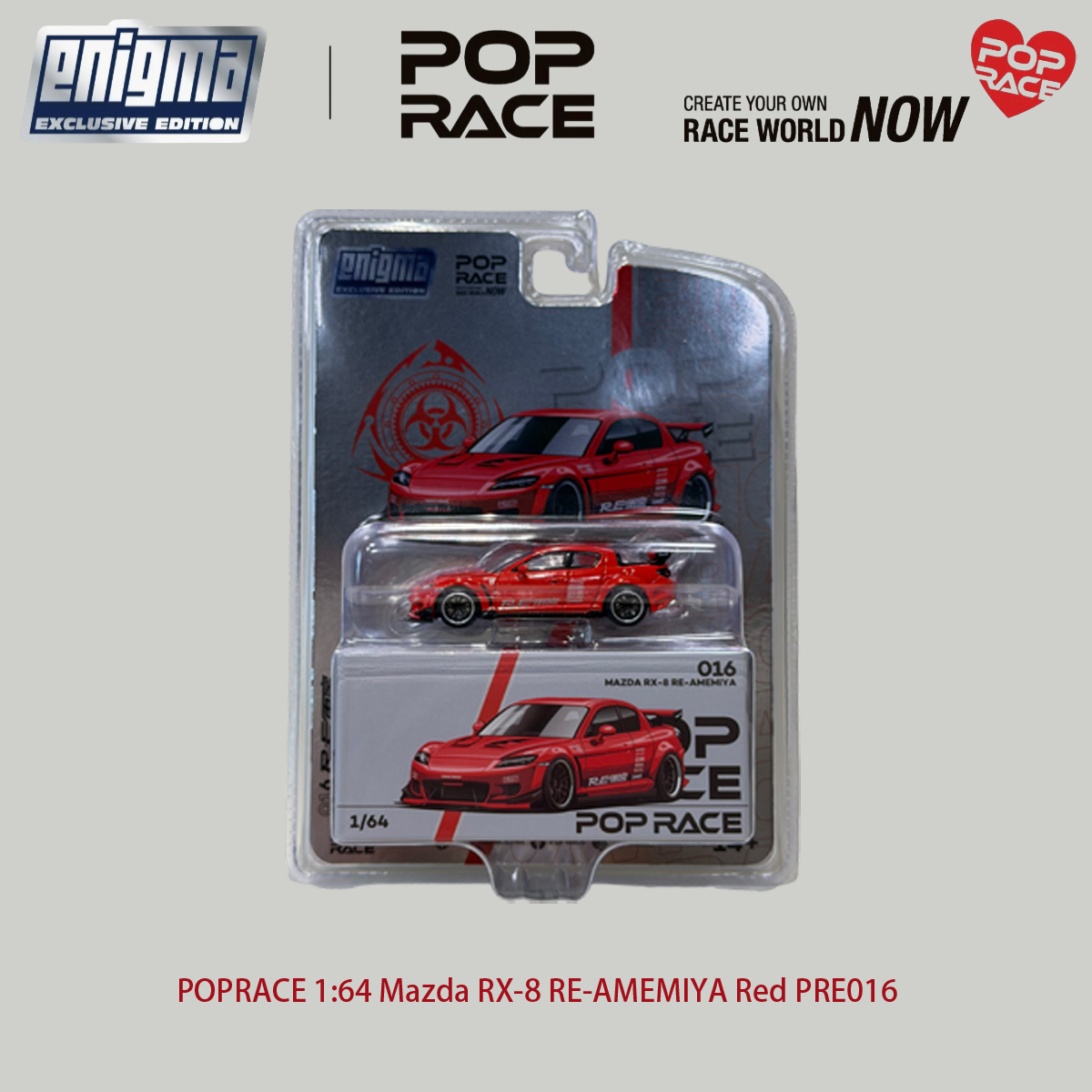 POP RACE 1:64 Blisterpack-Set  – Model Kit Cars Bewertung und Preis