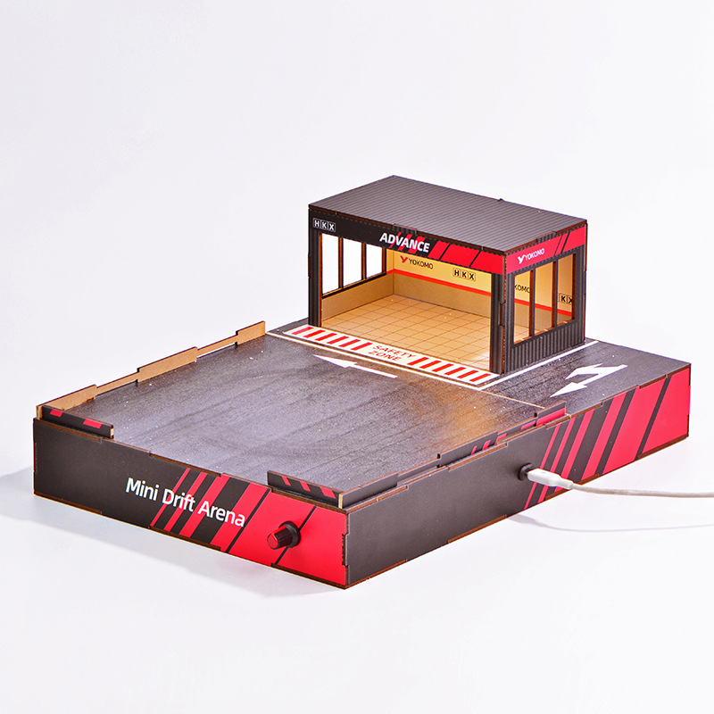 1:64 Maßstab DIY Drift-Strecke – Model Kit Cars Bewertung und Preis