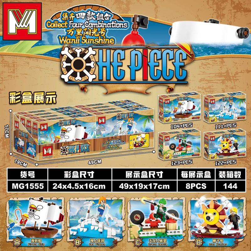 4-in-1 One Piece THOUSAND SUNN – Model Kit Ship Bewertung und Preis