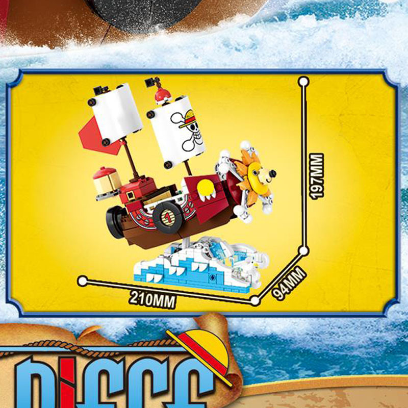 4-in-1 One Piece THOUSAND SUNN – Model Kit Ship Bewertung und Preis